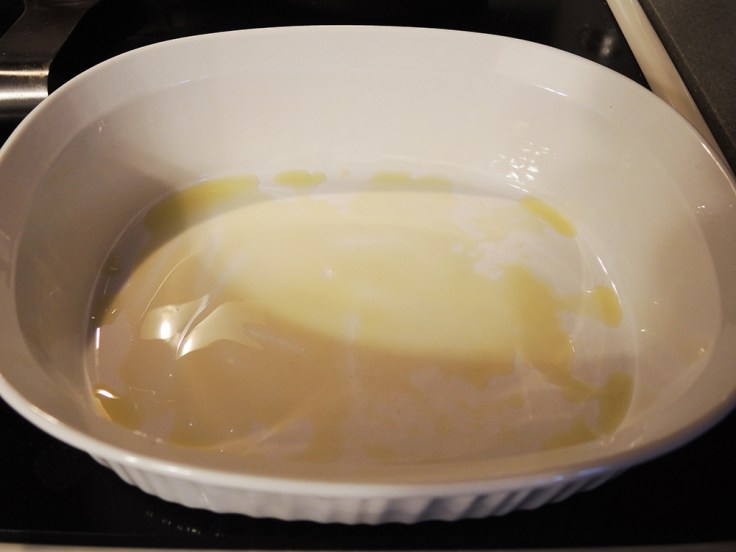 Man Fuel - food blog - Oiled Baking Dish