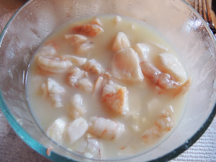 Man Fuel - food blog - Shrimp and Scallop in Lime Juices