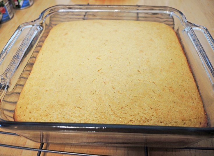 Man Fuel - Food Blog - Cornbread Recipe - 8x8 Dish