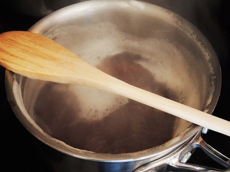 Man Fuel - Food Blog - Simmering Negra Modelo for Sweet and Spicy Wing Sauce