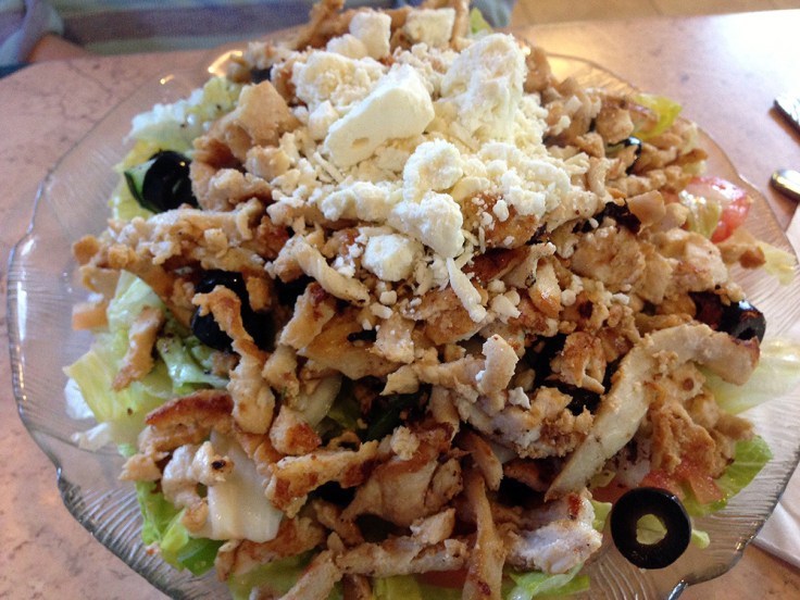 Man Fuel - Food Blog - Joe's Shish Kabob - Fall River, MA - Chicken Salad