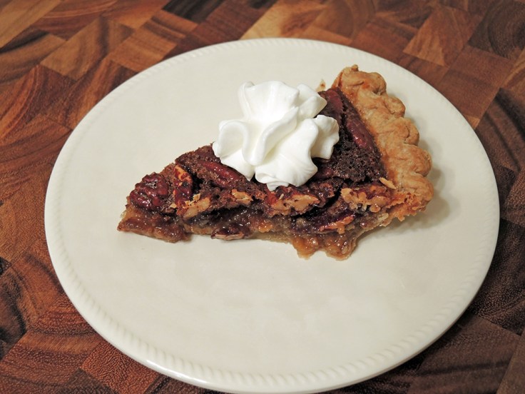 Man Fuel - Food Blog - Pecan Pie with Whipped Cream
