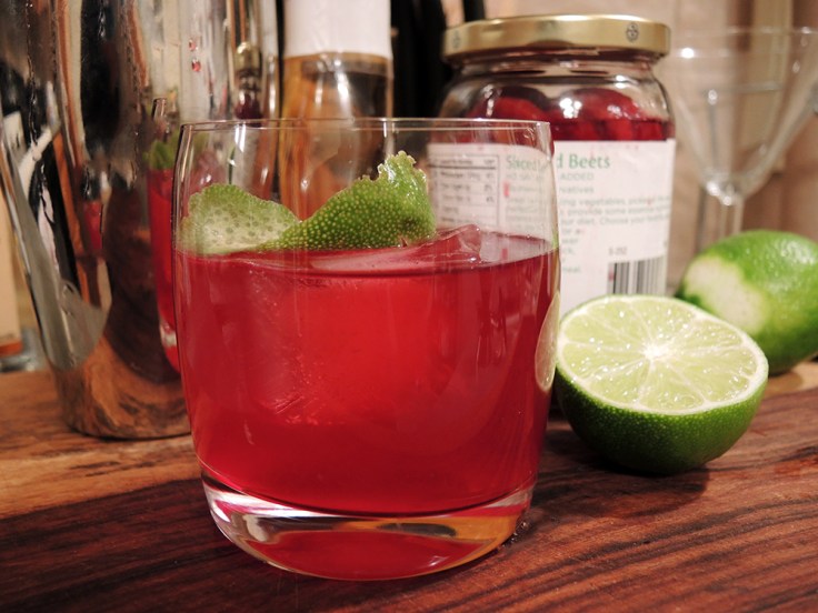 Man Fuel - Food Blog - Tequila and Beet Juice Cocktail