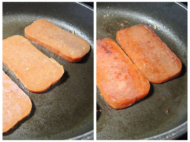 Man Fuel Food Blog - Spam Musubi Recipe - Grilled Spam