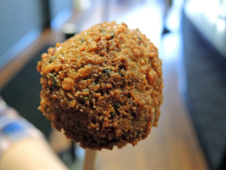 Man Fuel - Food Blog - Amsterdam Falafel Shop - Boston, MA - Falafel Ball