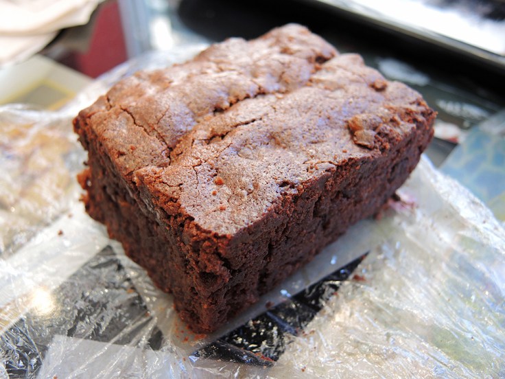 Man Fuel - Food Blog - Amsterdam Falafel Shop - Boston, MA - Virgin Brownie