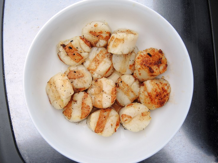 Man Fuel - Food Blog - Grilled Scallops