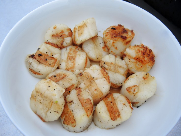 Man Fuel - Food Blog - Grilled Sea Scallops