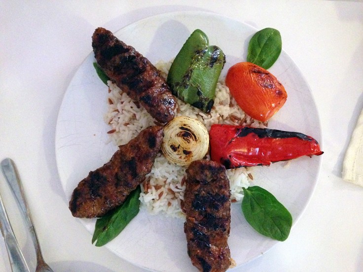 Man Fuel Food Blog - Camelia of Istanbul - East Providence, RI - Kofta Kabob