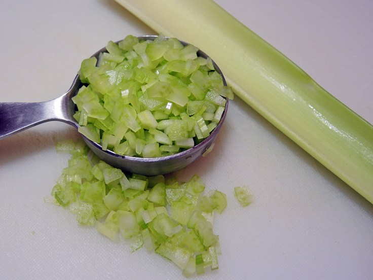 Man Fuel Food Blog - Diced Celery