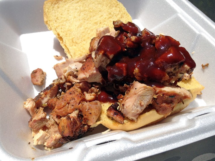 Man Fuel Food Blog - Kinfolks Award Winning BBQ - Taunton, MA - Smoked Chicken