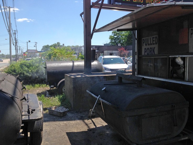 Man Fuel Food Blog - Kinfolks Award Winning BBQ - Taunton, MA - smokers