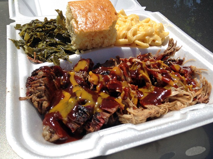 Man Fuel Food Blog - Kinfolks Award Winning BBQ - Taunton, MA - Two Meat Plate