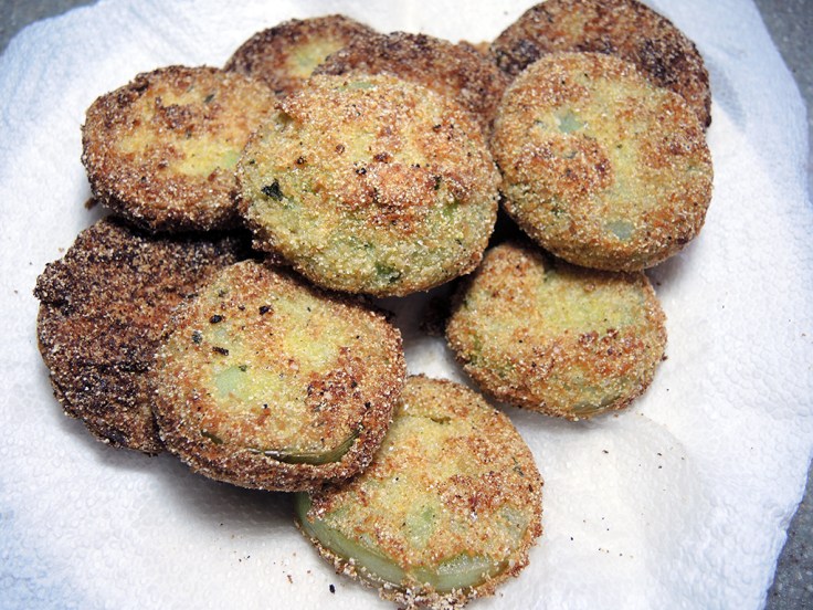 Man Fuel Food Blog - Fried Green Tomatoes Recipe