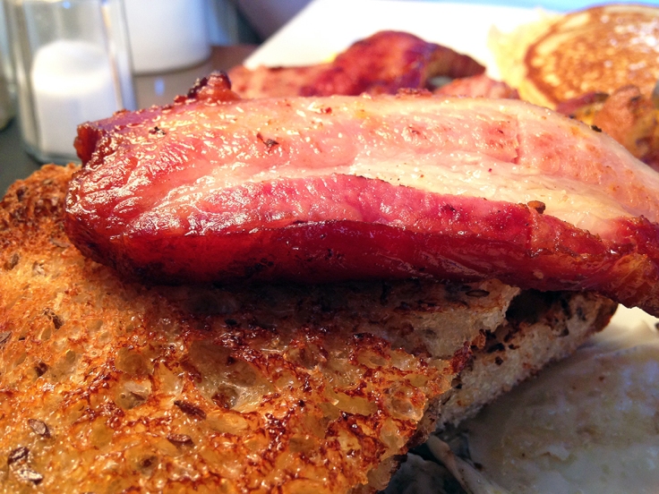 Man Fuel Food Blog - Kitchen - Providence, RI - Thick Cut Bacon