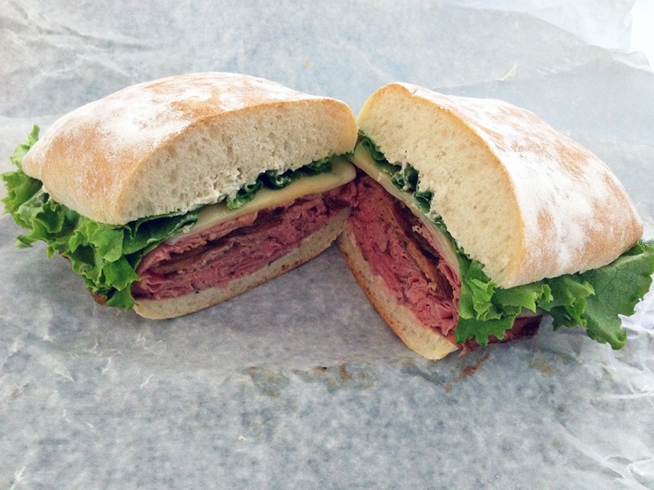 Man Fuel Food Blog - Cucina Mia - Quincy, MA - Arrosta Roast Beef Sandwich