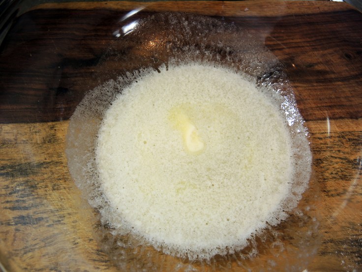 Man Fuel Food Blog - Blondies Recipe - Melted Butter