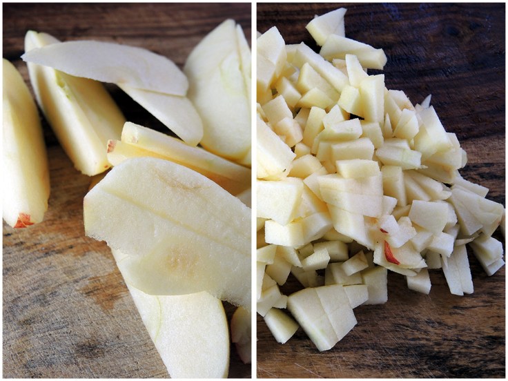 Man Fuel Food Blog - Chopped Apple