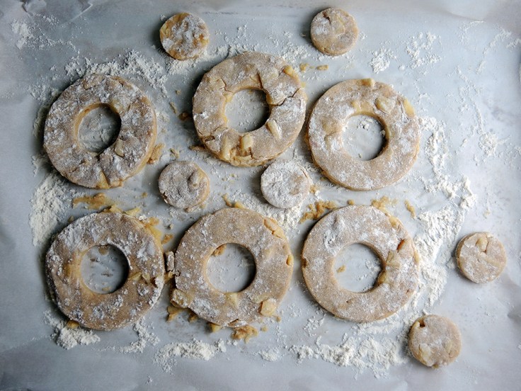 Man Fuel Food Blog - Cut Apple Cider Doughnuts