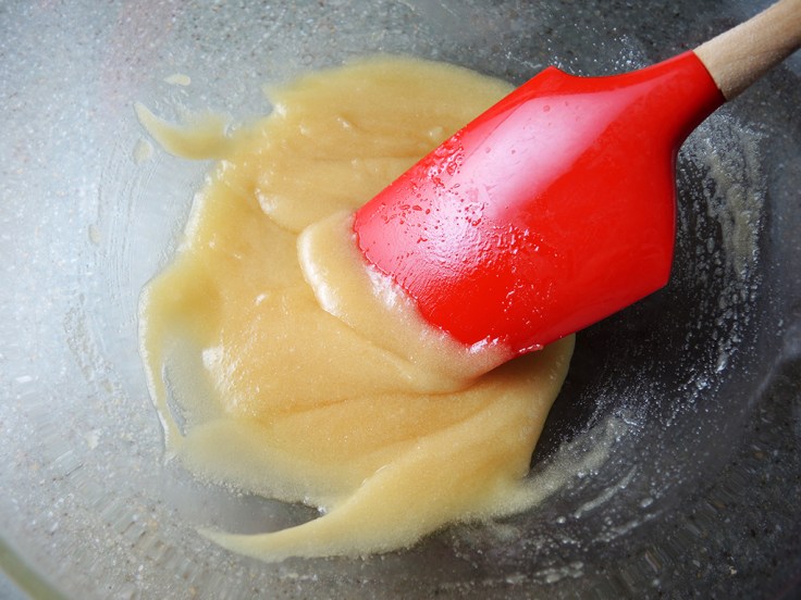 Man Fuel Food Blog - Sugar Mixed with Melted Butter