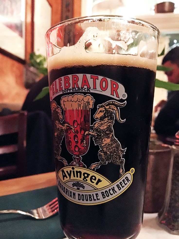 Man Fuel Food Blog - Redlefsen's - Bristol, RI - Celebrator Beer