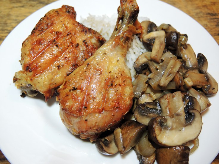 Man Fuel Food Blog - Greek Crispy Roasted Chicken