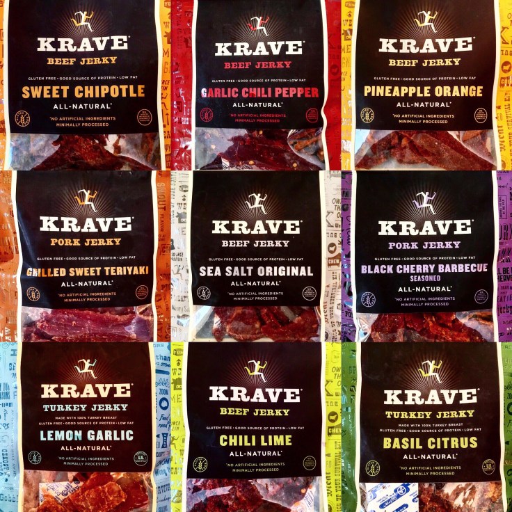 Man Fuel Food Blog - Krave Beef Jerky Flavors