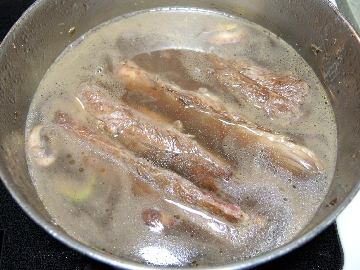Man Fuel Food Blog - Beef Stew about to Simmer