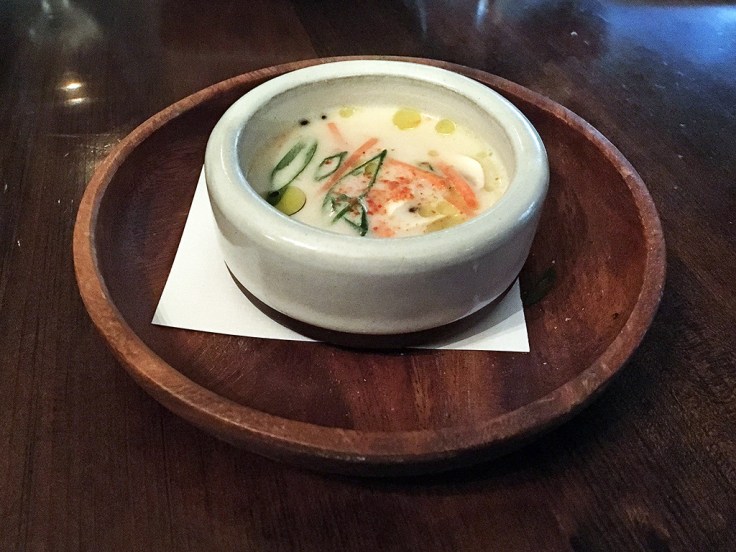 Man Fuel Food Blog - Tallulah on Thames - Newport, RI - Coconut and Kaffir Lime Soup