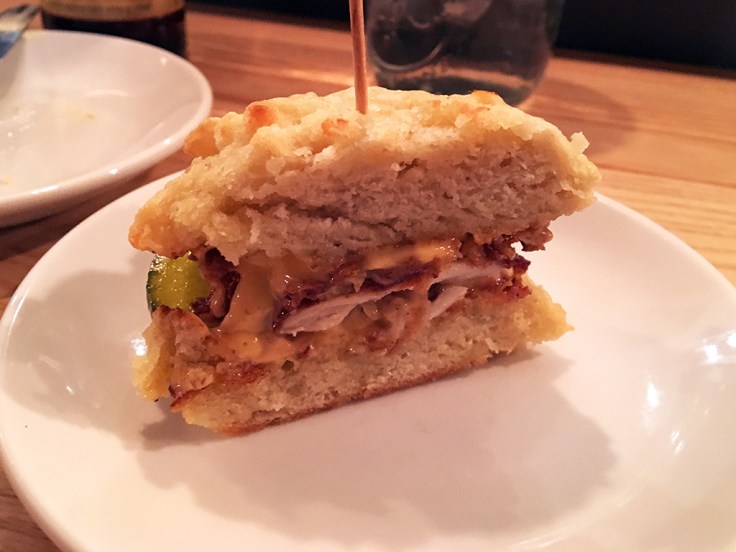 Man Fuel Food Blog - Eli's Kitchen - Warren, RI - Buttermilk Fried Chicken Slider