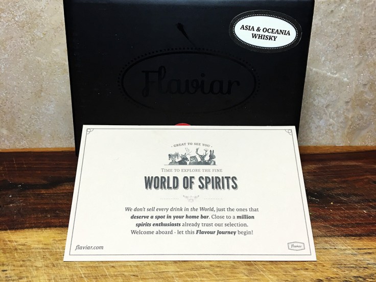Man Fuel Food Blog - Flaviar - Asia and Oceania Whiskey Sampler