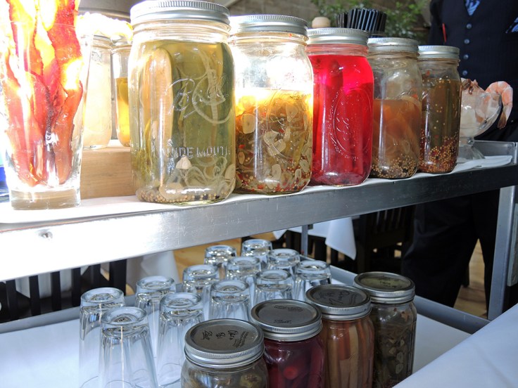 Man Fuel Food Blog - The Quarry - Hingham, MA - Bloody Mary Cart Garnishes