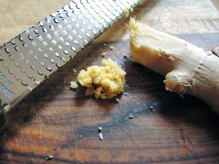 Man Fuel Food Blog - Grated Ginger