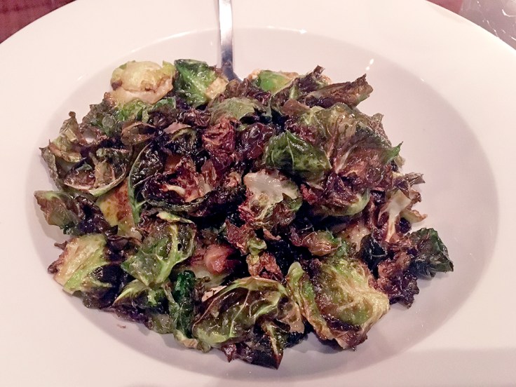 Man Fuel Food Blog - Red Fin Crudo - Providence, RI - Brussels Sprouts