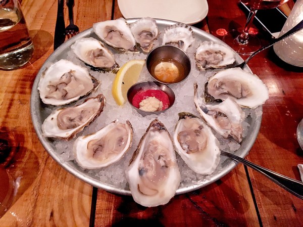 Man Fuel Food Blog - Red Fin Crudo - Providence, RI - Oysters