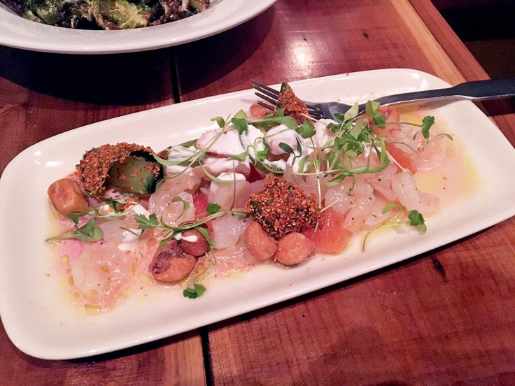 Man Fuel Food Blog - Red Fin Crudo - Providence, RI - Rock Shrimp Ceviche
