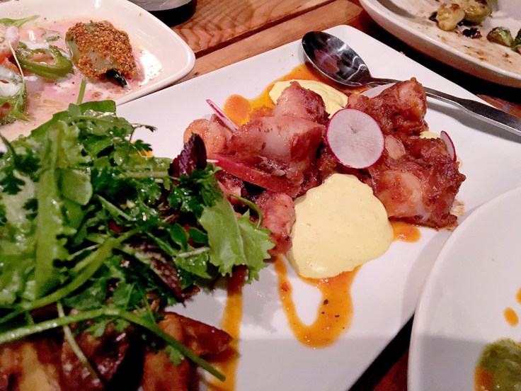 Man Fuel Food Blog - Red Fin Crudo - Providence, RI - Spanish Octopus