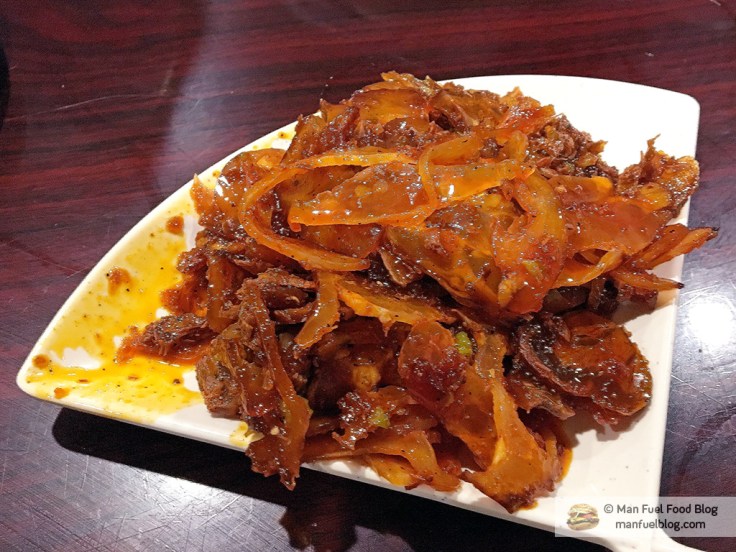 Man Fuel Food Blog - Dumpling House Review - Cambridge, MA - Spicy Beef Tendon