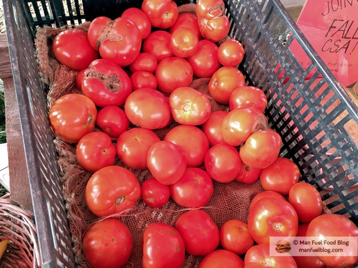 Man Fuel Food Blog - Brookwood Community Farm CSA - Tomatoes