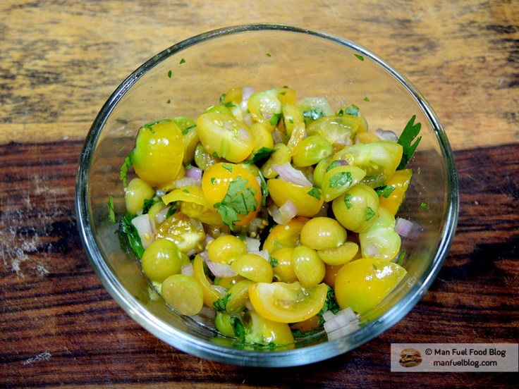 Man Fuel Food Blog - Husk Cherry and Cherry Tomato Salsa Recipe