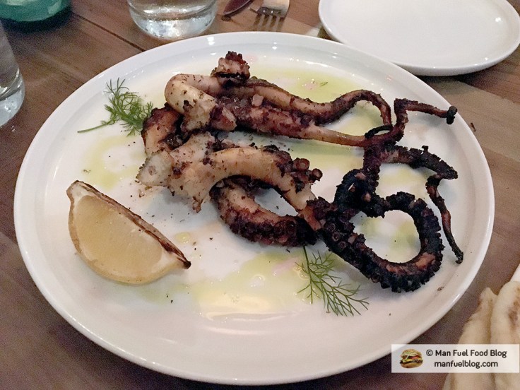 Man Fuel Food Blog - Kleo's - Providence, RI - Grilled Octopus