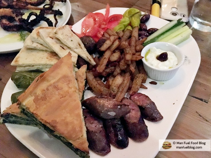 Man Fuel Food Blog - Kleo's - Providence, RI - Hot Mezze Plate