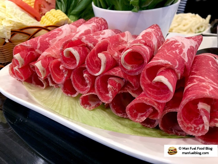 Man Fuel Food Blog - La Mei Hot Pot - Providence, RI - Rolled Beef