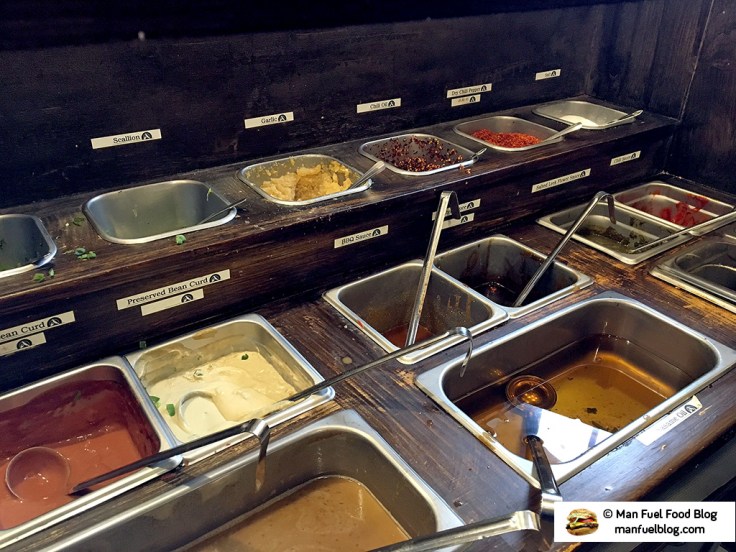 Man Fuel Food Blog - La Mei Hot Pot - Providence, RI - Sauce Bar