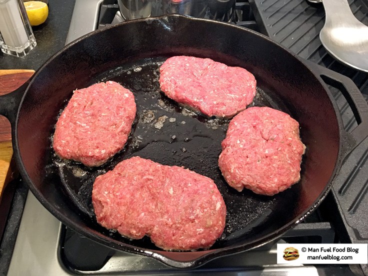 Man Fuel Food Blog - Salisbury Steak Recipe - Cooking Steaks