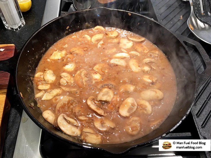 Man Fuel Food Blog - Salisbury Steak Recipe - Gravy
