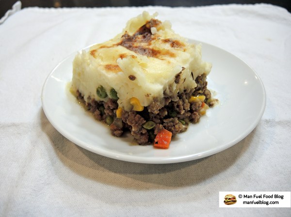 Man Fuel Food Blog - Cottage Pie Recipe