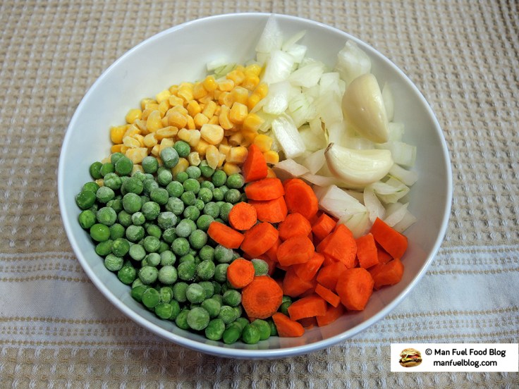 Man Fuel Food Blog - Shepherds Pie Veggies