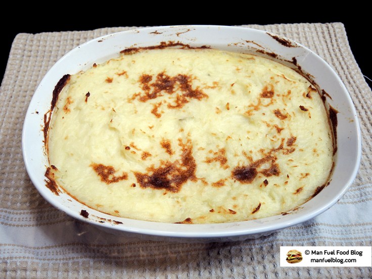 Man Fuel Food Blog - Shepherds Pie with Broiled Top