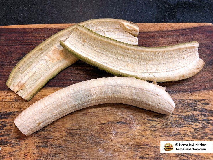 Home Is A Kitchen - Peeled Green Plantains